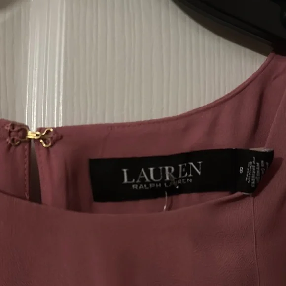 Ralph Lauren Layered Pink Sleeveless Dress size 8 - Picture 7 of 7